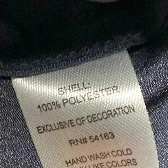 Calvin Klein gray button down blouse top shirt size XL - Picture 14 of 15